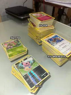 2 pound pokemon lot mid era holos to new stuff promo, fairy type, rares, DAMAGED - Image 2