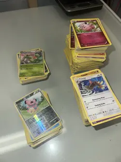 2 pound pokemon lot mid era holos to new stuff promo, fairy type, rares, DAMAGED - Image 3