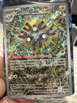 Pokemon TCG Magneton SVP 159 Surging Sparks Promo Sealed - Image 1