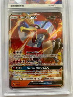 Pokemon Ho-oh GX 21/147 Burning Shadows Sun and Moon SM Ace 8 NM-MT - Image 2
