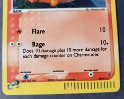 Charmander 98/97 -Pokemon TCG Secret Rare - Holo - E Reader 2003 Light Play+ - Image 2