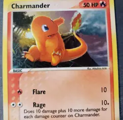 Charmander 98/97 -Pokemon TCG Secret Rare - Holo - E Reader 2003 Light Play+ - Image 3