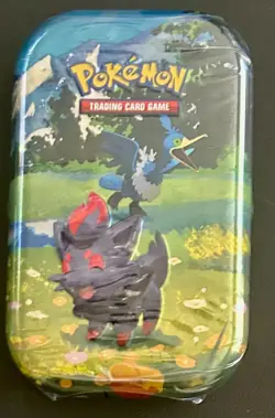 Pokemon TCG: Mega Evolution Ascended Heroes - Mini Tin - Zorua Brand New Sealed - Image 1