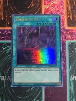 Yu-Gi-Oh! Zombie World GFP2-EN154 1st Edition Ultra Rare NM - Image 1