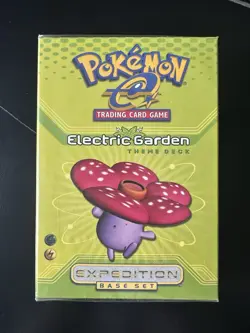 Pokemon 2002 Expedition Electric Garden Theme Deck In Acrylic Display Case - Image 2
