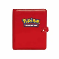 Ultra Pro - Red Pokemon Premium Snap Binder - Image 1