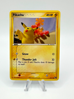 Pikachu 16/17 POP Series 2 YukaMorii Pokemon TCG Near Mint LP/NM - Image 1