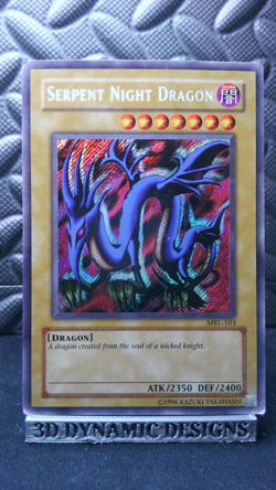 | Yugioh Serpent Night Dragon MRL-103 Secret Rare Magic Ruler HP 🔥 | - Image 1