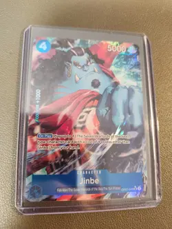 Jinbe OP07-045 Alt SR One Piece TCG NM Pack Fresh! Canadian Seller! - Image 1