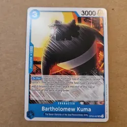 One Piece Bartholomew Kuma (OP02-057/258) OP02 Paramount War NM TCG CCG - Image 1