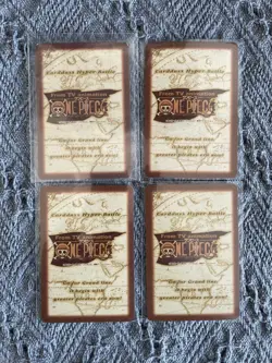 2001 One Piece Carddass Hyper Battle Holo Nicole Robin S100 S107 C541 C546 - Image 3