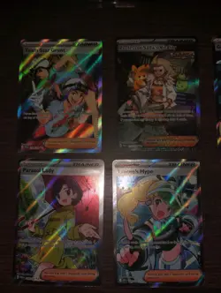 Lot Of 11 Full Illustration Pokemon Trainer Cards All Nm To Mint Varying Sets - Image 2
