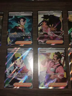 Lot Of 11 Full Illustration Pokemon Trainer Cards All Nm To Mint Varying Sets - Image 3
