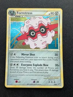 M/NM Pokemon Forretress Holo Card 3/90 Undaunted - Image 1