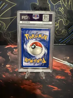 PSA 9 Mewtwo Base Set Holo Pokemon Card 10/102 Unlimited Rare 1999 Graded - Image 2