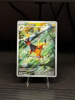 Heliolisk Twilight Masquerade Holo Rare Pokemon TCG Card 177/167 - Image 1