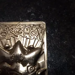 1999 NINTENDO POKEMON TOGEPI 23K GOLD PLATED TRADING CARD - Image 3