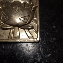 1999 NINTENDO POKEMON TOGEPI 23K GOLD PLATED TRADING CARD - Image 4