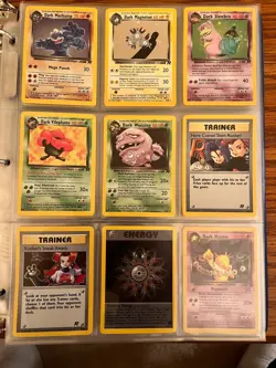 Pokemon Team Rocket cards complete set 83/82 includes Dark Raichu - Image 2