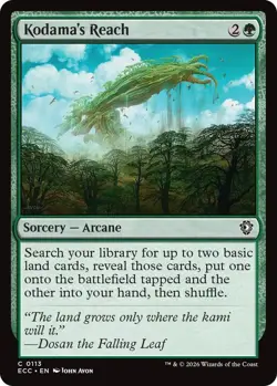 Kodama's Reach Commander: Lorwyn Eclipsed NM MTG Non-Foil - Image 1