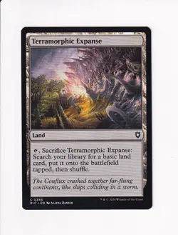 MAGIC THE GATHERING MTG COMMANDER: BLOOMBURROW TERRAMORPHIC EXPANSE (#1) - Image 1