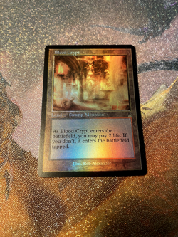 Blood Crypt Foil Retro Shockland HIGH QUALITY - Image 1