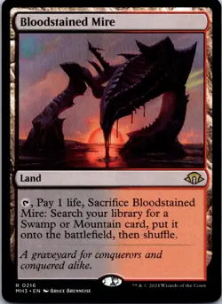 Bloodstained Mire R Modern Horizons 3 216 NM - Image 1