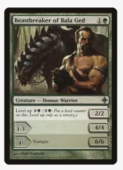 Beastbreaker of Bala Ged | MTG ROE | EDH Commander Level Up | Common | LP - Image 1