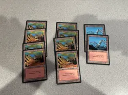 Magic: The Gathering - Foreign Basic Land Lot - 10 Mountain - Image 1