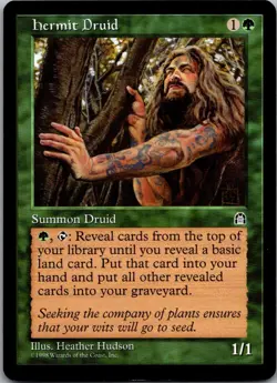 2012 Magic the Gathering A Hermit Druid Promo/Rare #36080 - Image 1