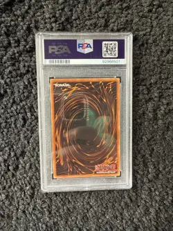 2002 YU-GI-OH! LOB-LEGEND OF BLUE EYES WHITE DRAGON RED-EYES B. DRAGON PSA 10 - Image 2