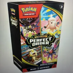 4x Pokemon Mega Evolution-Perfect Order Booster Bundle PRESALE 3/27/26 READ DISC - Image 1