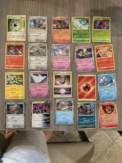 Pokemon Holo & Reverse Holo Card Lot 20 Cards – Entei, Moltres, Zacian, Zeraora+ - Image 1