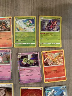 Pokemon Holo & Reverse Holo Card Lot 20 Cards – Entei, Moltres, Zacian, Zeraora+ - Image 3