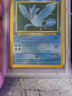 1999 Pokemon Fossil 1st Edition #2 Articuno Holo – PSA 10 GEM MT - Image 4