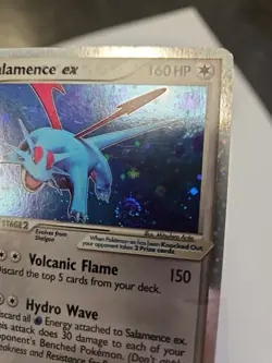 Pokemon Salamence ex 160 HP EX Power Keepers 96/108 Holo Ultra Rare 2007 w SWIRL - Image 2