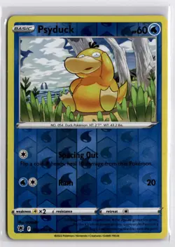 Pokemon Astral Radiance Psyduck 028/189 Common Reverse Holo - Image 1