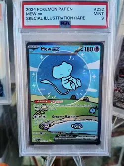 Pokemon PSA 9 Mew Ex #232 PAF Special Illustration Rare 2024 ENG - Image 1