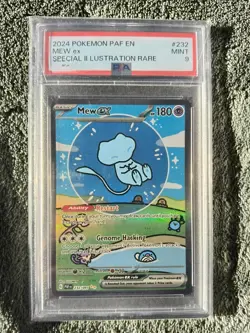 Pokemon PSA 9 Mew Ex #232 PAF Special Illustration Rare 2024 ENG - Image 2
