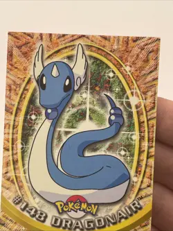 2000 Topps Pokemon TV Animation Series 3 Non Holo 148 Dragonair Blue Label NMT - Image 3
