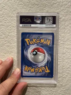 1999 pokemon game 13 poliwrath-holo psa 9 - Image 2