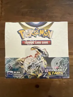 Pokemon TCG Sword & Shield Brilliant Stars Booster Box - Factory Sealed - Image 1