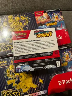 Pokemon TCG Surging Sparks Sealed Lot – Booster Box / 2 ETB and 2 BB - Image 4