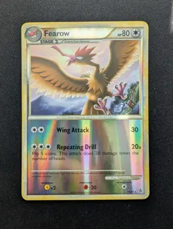 M/NM Pokemon Fearow Reverse Holo Card 15/95 Unleashed - Image 1