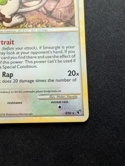 M/NM Pokemon Smeargle Holo Card 8/90 Undaunted - Image 5