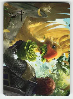 Gysahl Greens Art Card (Gold-Stamped Signature) 10 MTG Normal Art Series: FIN - Image 1