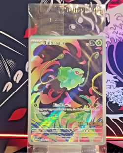 Pokemon TCG Mega Evolutions Stamped Promo card - Bulbasaur 133/132 - NM - Sealed - Image 1