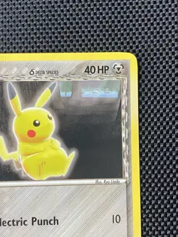 Pikachu 13/17 - Pop Series 5 Non Holo Pokemon Card MP/LP - Image 3