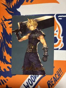 Cloud, Ex-SOLDIER Art Card (Gold-Stamped Signature) Art Series: Final Fantasy... - Image 1