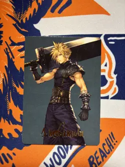 Cloud, Ex-SOLDIER Art Card (Gold-Stamped Signature) Art Series: Final Fantasy... - Image 3